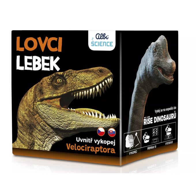 Albi Science – Lovci lebek Velociraptor