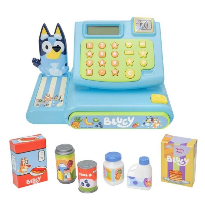 Bluey – Pokladna s doplňky