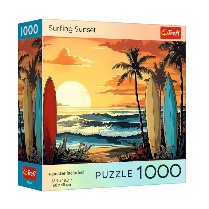 Puzzle 1000 – Surfování