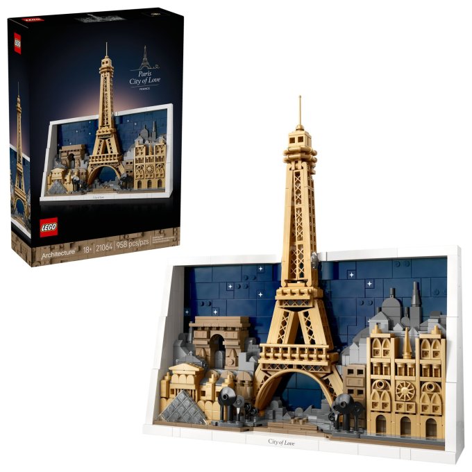21064 Lego Architecture – Paríž – město lásky