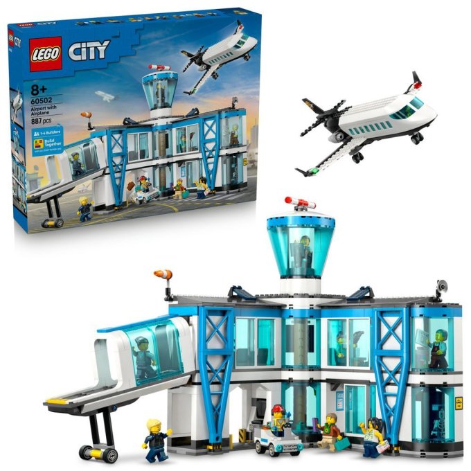 60502 Lego City – Letiště s letadlem