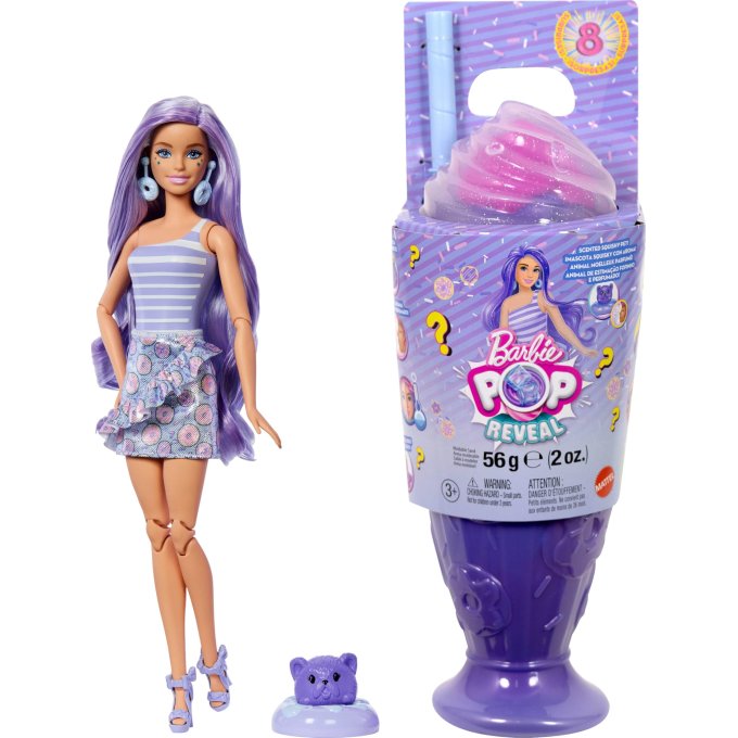 Barbie – Pop Reveal Fialová