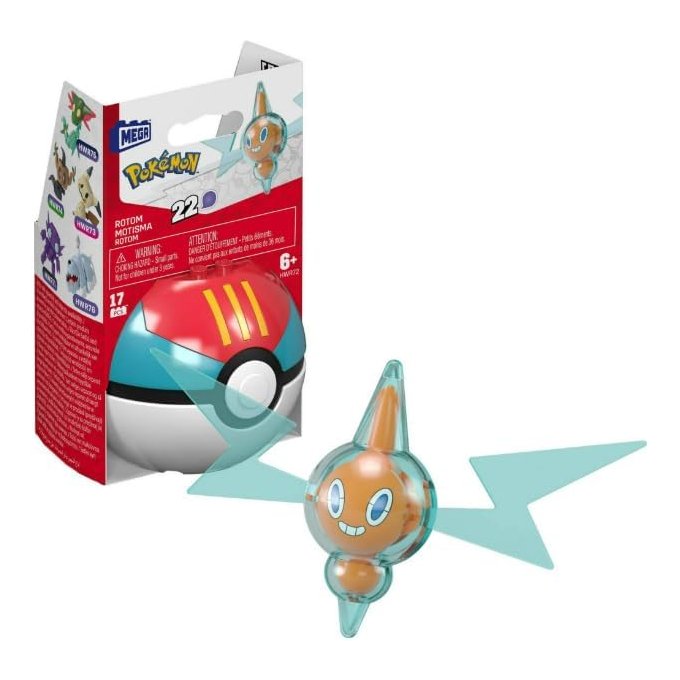 Mega Construx - Pokémon Pokeball Rotom Motisma