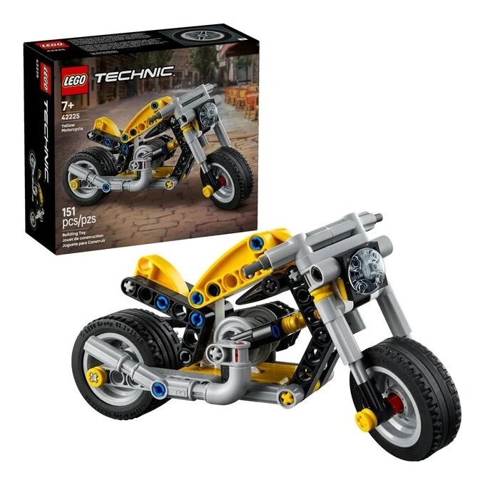 42225 Lego Technic – Žlutá motorka
