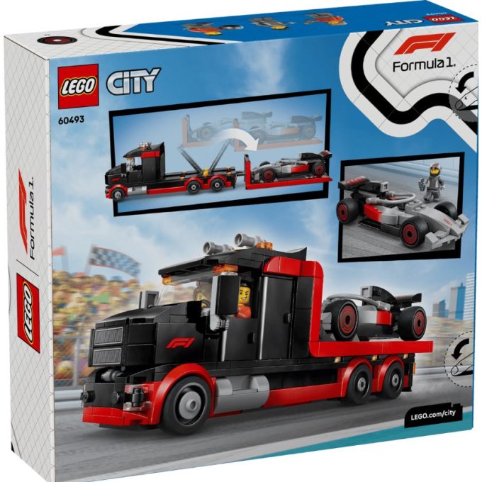 60493 Lego City – Výstavní náklaďák F1® se závodním autem Audi F1®