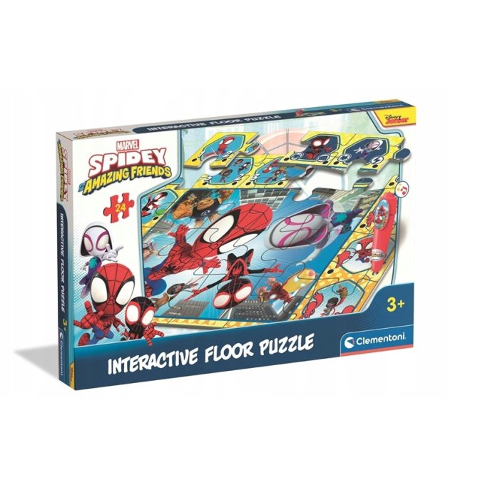 Spidey - Interaktivní podlahové puzzle s interaktivním perem