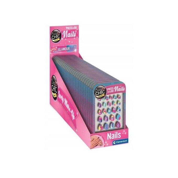 Nalepovací nehty - Glamour