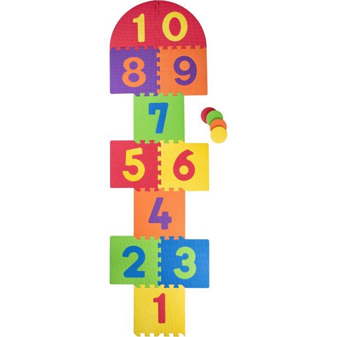 Pěnové puzzle - Skákací panák