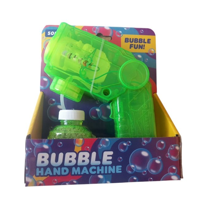 Svítící bublifuková pistole