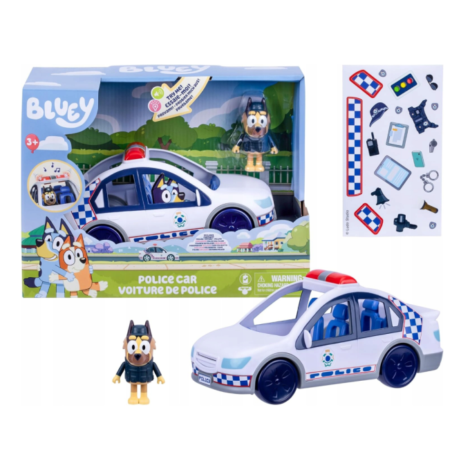 BLUEY – Policejní auto