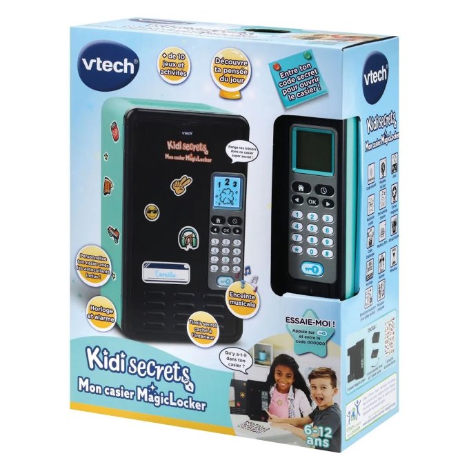 VTech - Super tajný maxi trezor - černý