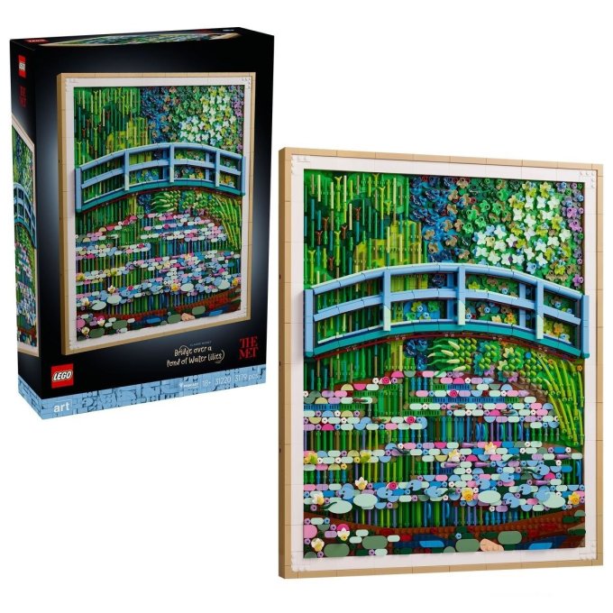 31220 Lego Art - Claude Monet - Most nad jezírkem s lekníny