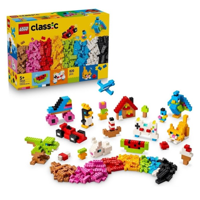 11045 Lego Classic - Pestrobarevné kreativní kostky