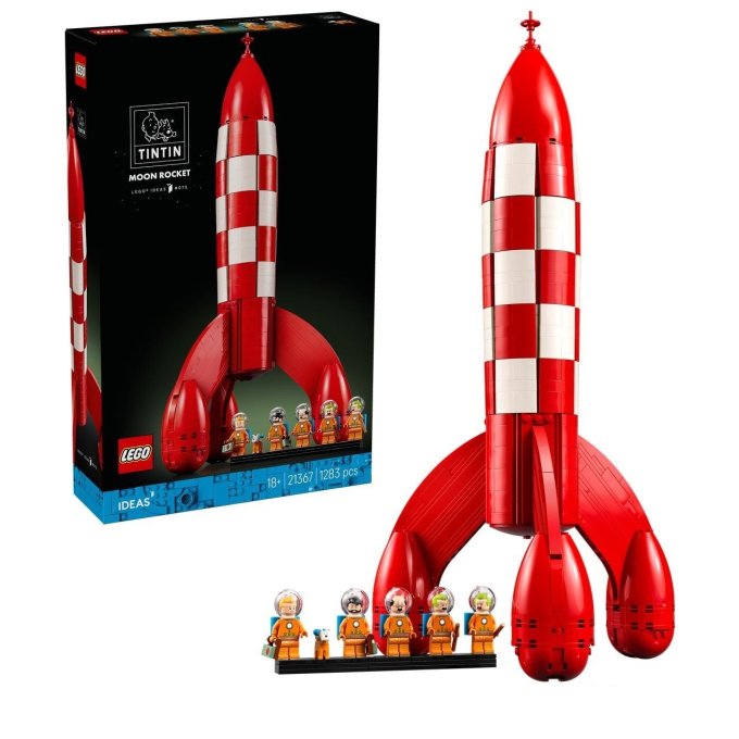 21367 Lego Ideas - Tintin a raketa na Měsíc