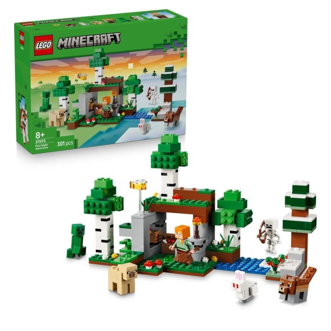 21593 Lego Minecraft - První noční dobrodružství