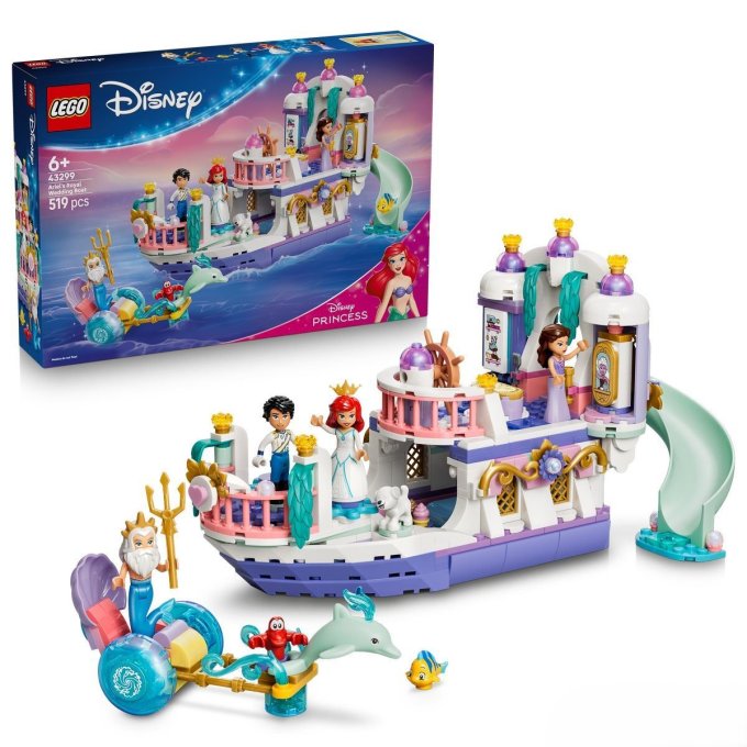 43299 Lego Disney Princess - Arielina loď a královská svatba