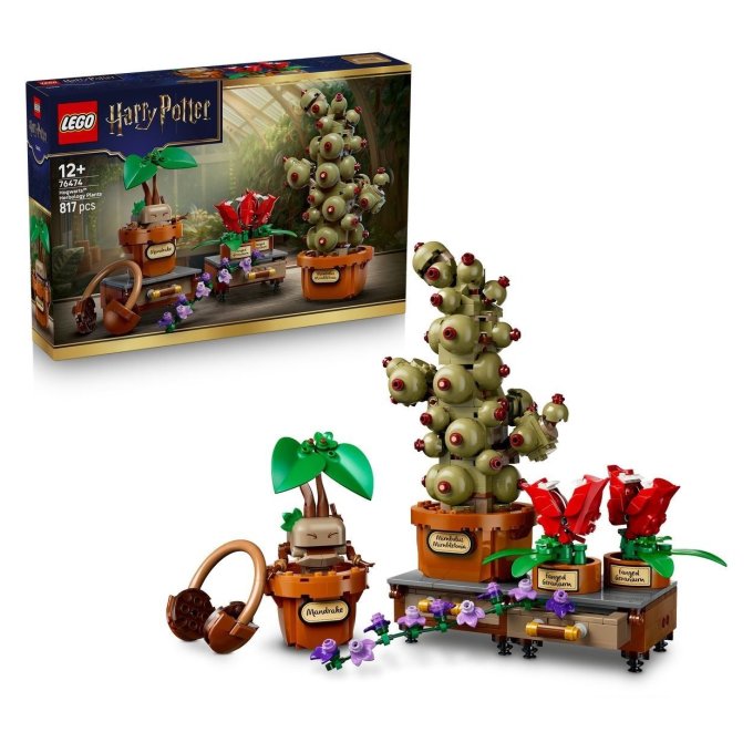 76474 Lego Harry Potter - Rostliny z hodiny bylinkářství v Bradavicích