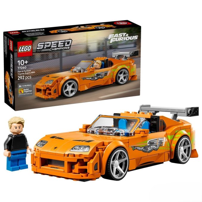 77260 Lego Speed Champions – Rychle a zběsile Toyota Supra MK4