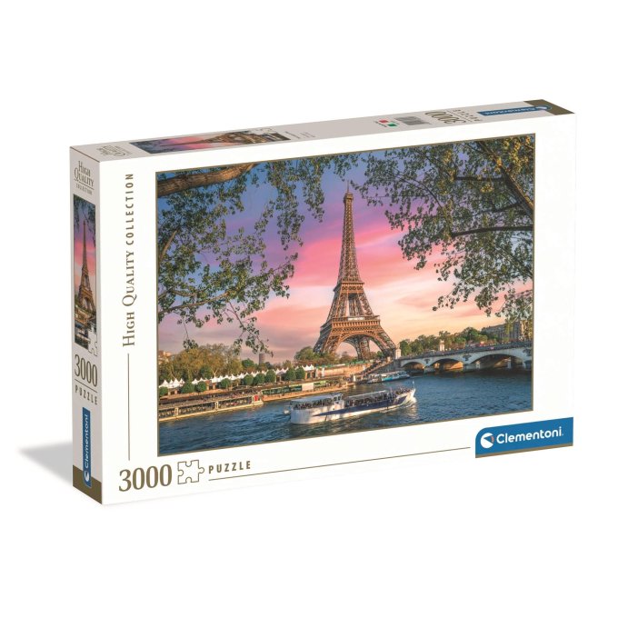 Puzzle 3000 – Železná dáma v růžovém