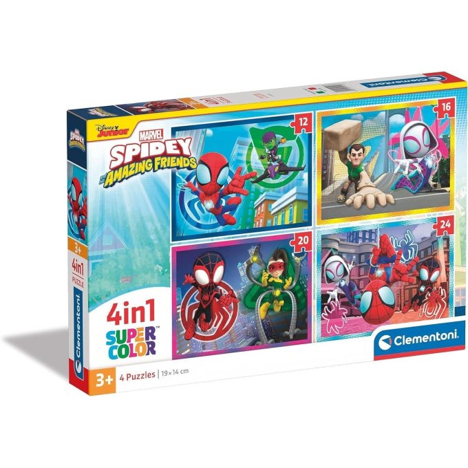 Puzzle 4v1 - Spider-Man
