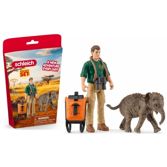 Schleich - Badatel na výpravě 81476