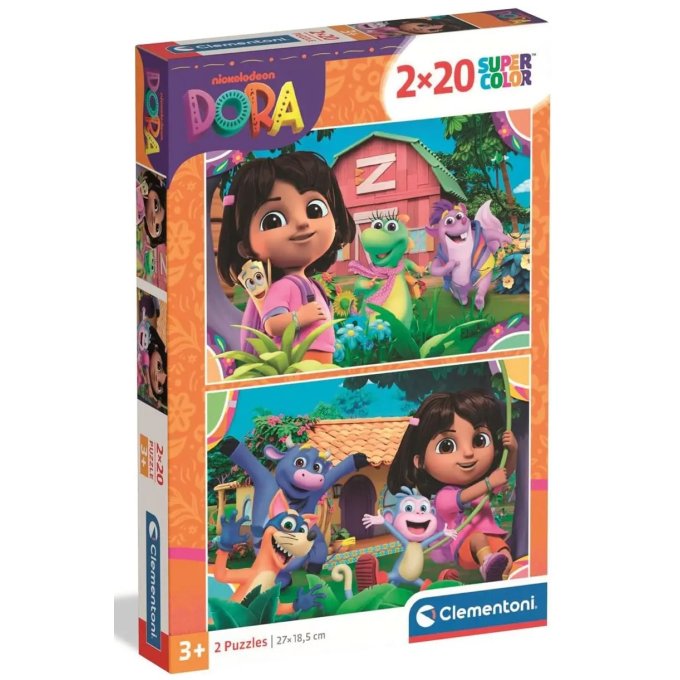 Puzzle 2x20 - Dora průzkumnice