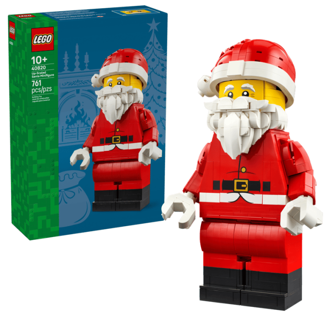 40820 Lego - Zvětšená minifigurka Santy
