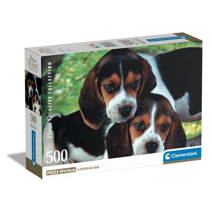 Puzzle 500 - Těsně vedle sebe