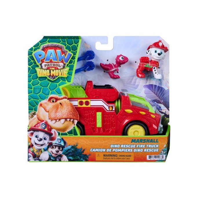 Paw Patrol Dino - Marshall s vozidlem
