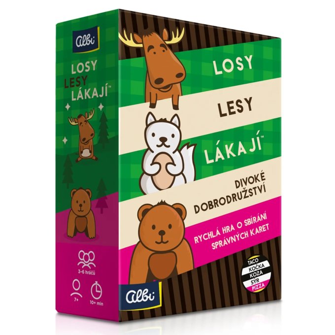Hra – Losy lesy lákají