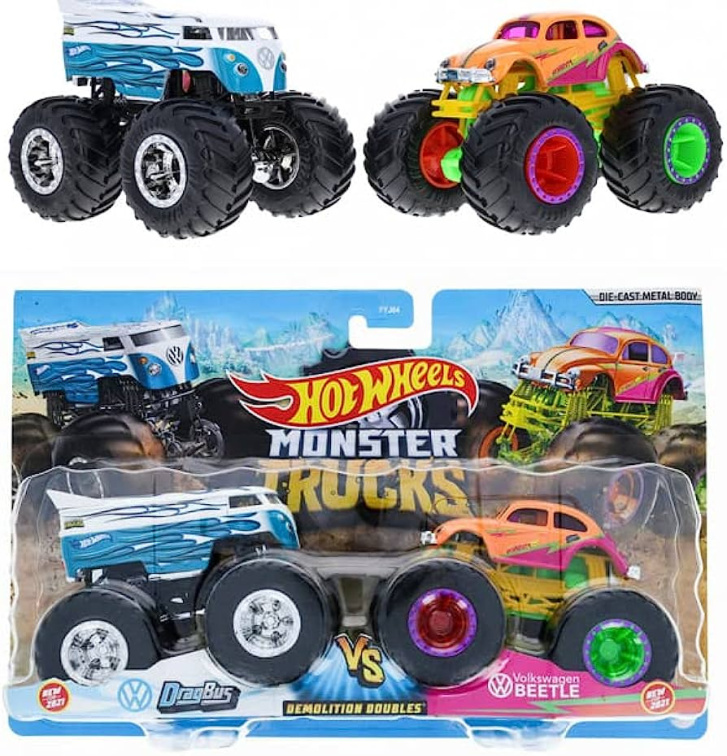 Hot Wheels Monster Trucks – Demoliční duo