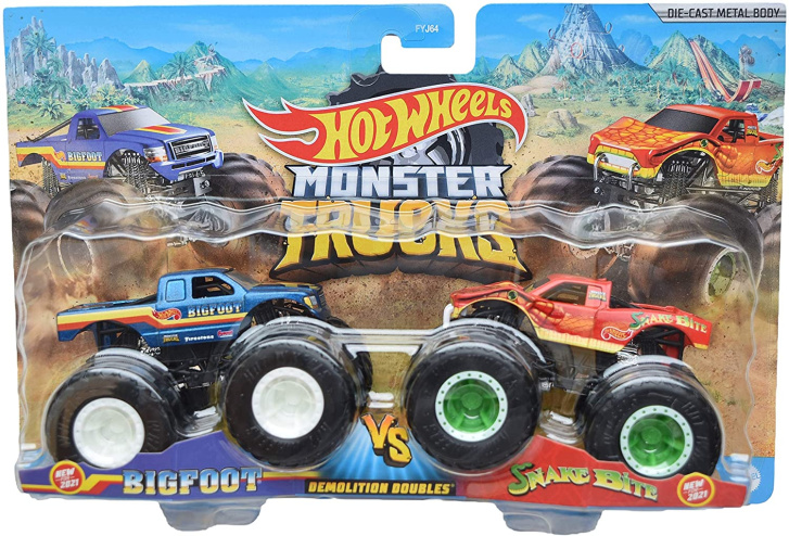 Hot Wheels Monster Trucks – Demoliční duo