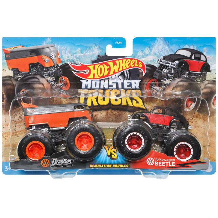 Hot Wheels Monster Trucks – Demoliční duo