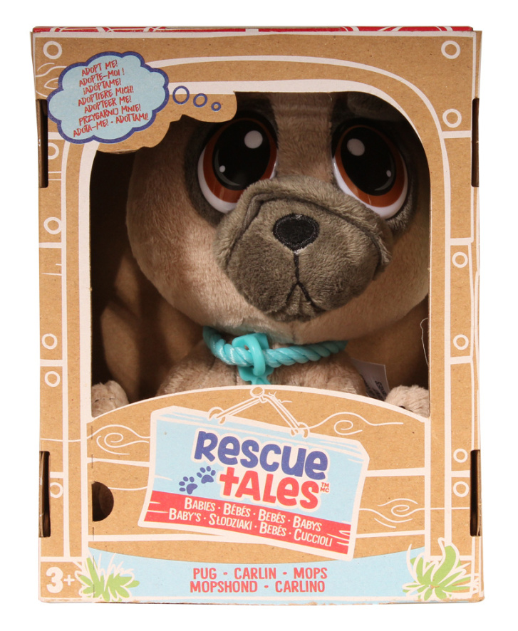 Rescue Tales Babies - Plyšové zvířátko 16,5 cm