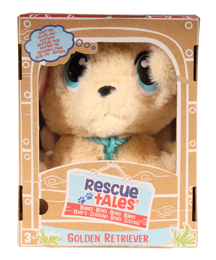Rescue Tales Babies - Plyšové zvířátko 16,5 cm