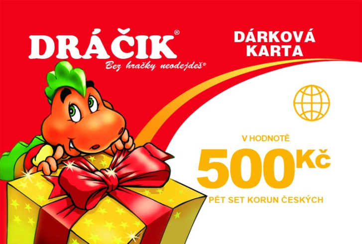 Dárková karta 500 Kč