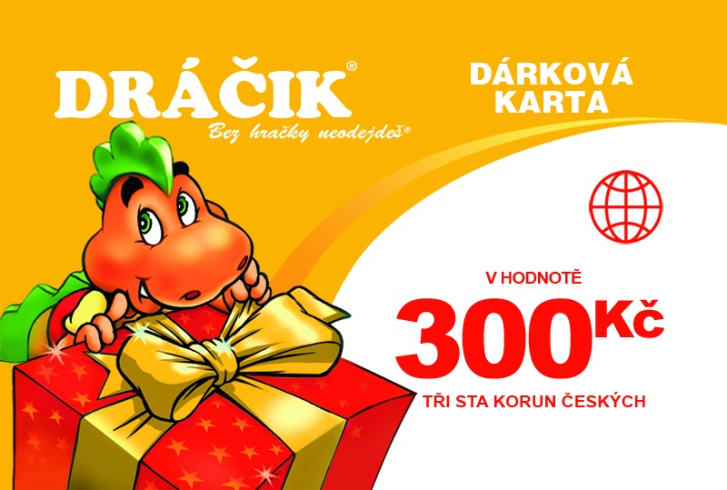 Dárková karta 300 Kč