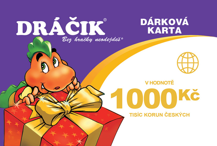 Dárková karta 1000 Kč