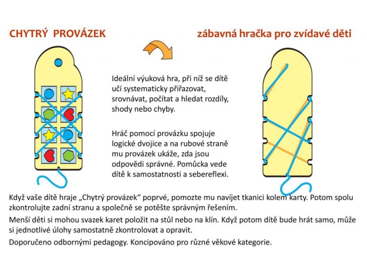 Hra chytrý provázek - Můj svět