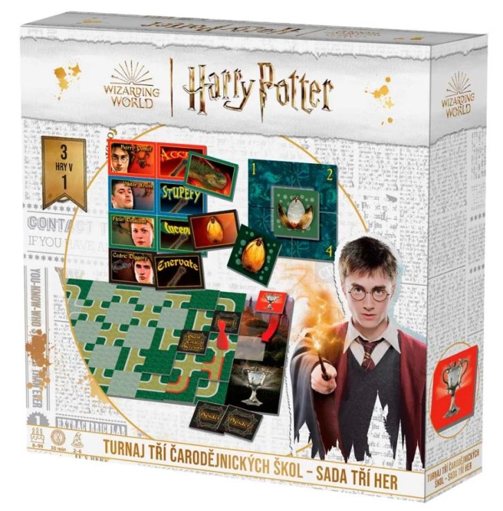 Harry Potter - Turnaj tří kouzelnických škol 3v1