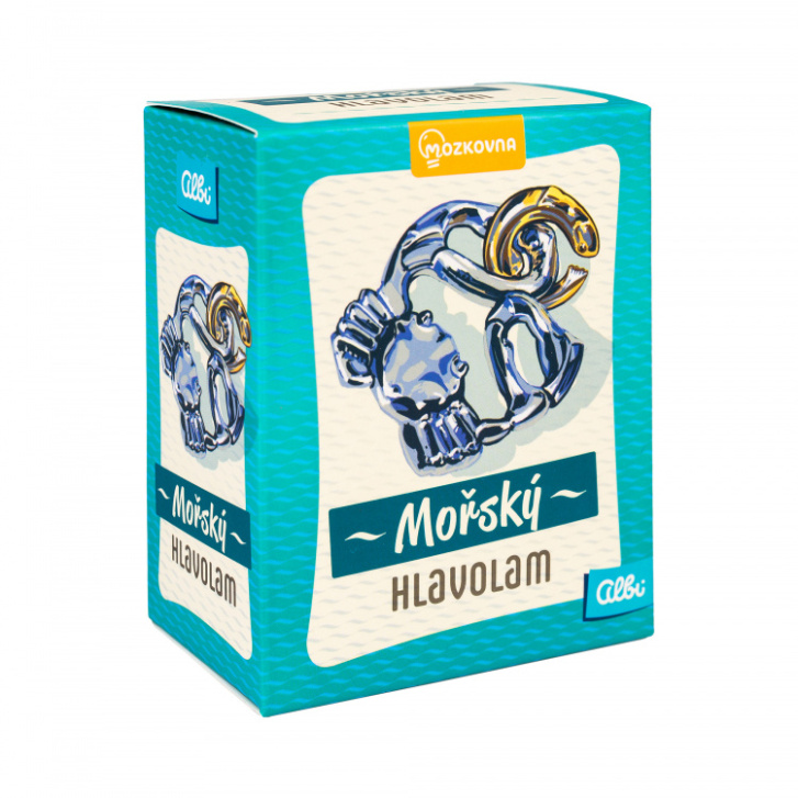 Mořský kovový Hlavolam