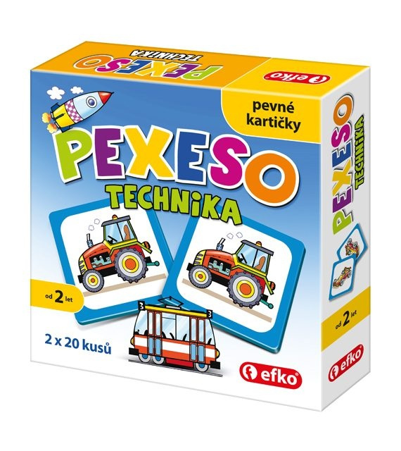 Pexeso - Technika