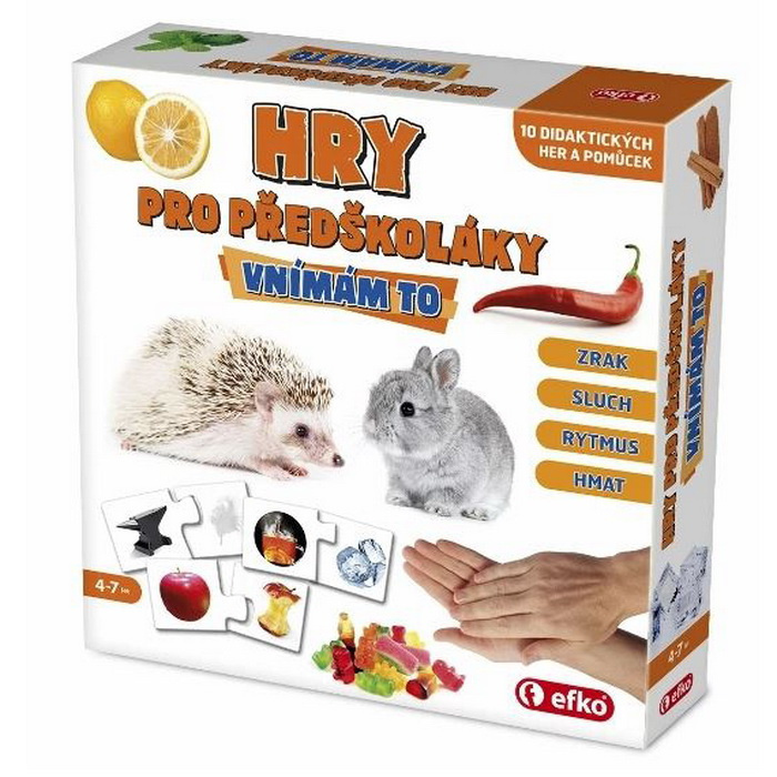 Hry pro předškoláky – Vnímám to