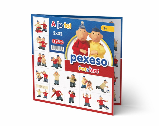 Pat & Mat - Stříhací Pexeso