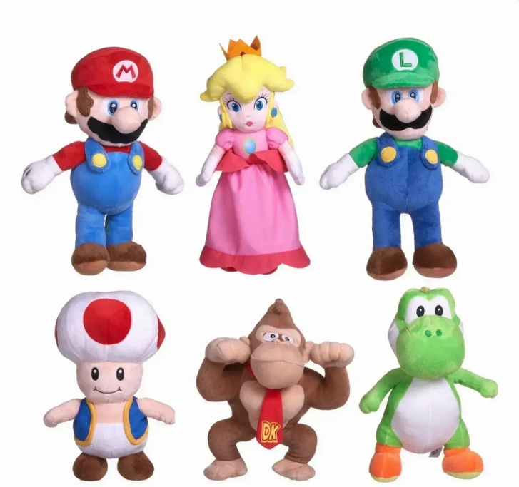 Super Mario – Plyšová postavička