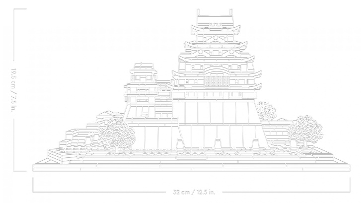 21060 Lego Architecture – Hrad Himedži