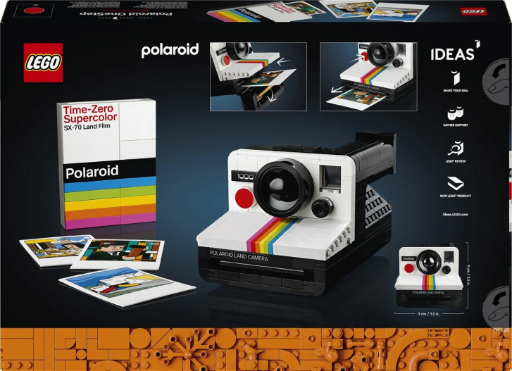 21345 Lego Ideas – Fotoaparát Polaroid Onestep SX-70