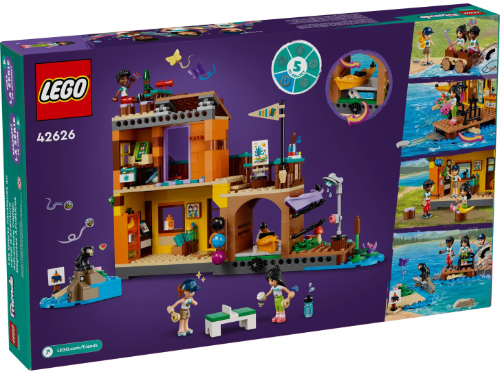 42626 Lego Friends – Dobrodružný tábor s vodnými sporty