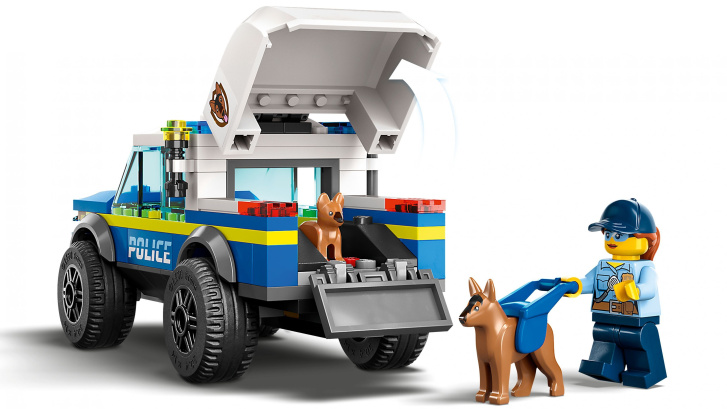 60369 Lego City – Mobilní cvičiště pro policejní psy