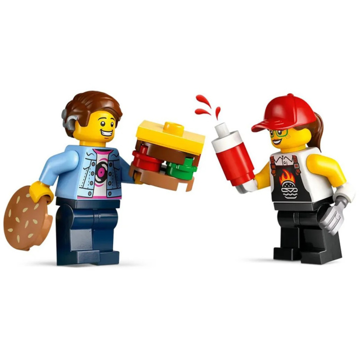 60404 Lego City – Hamburgerový truck